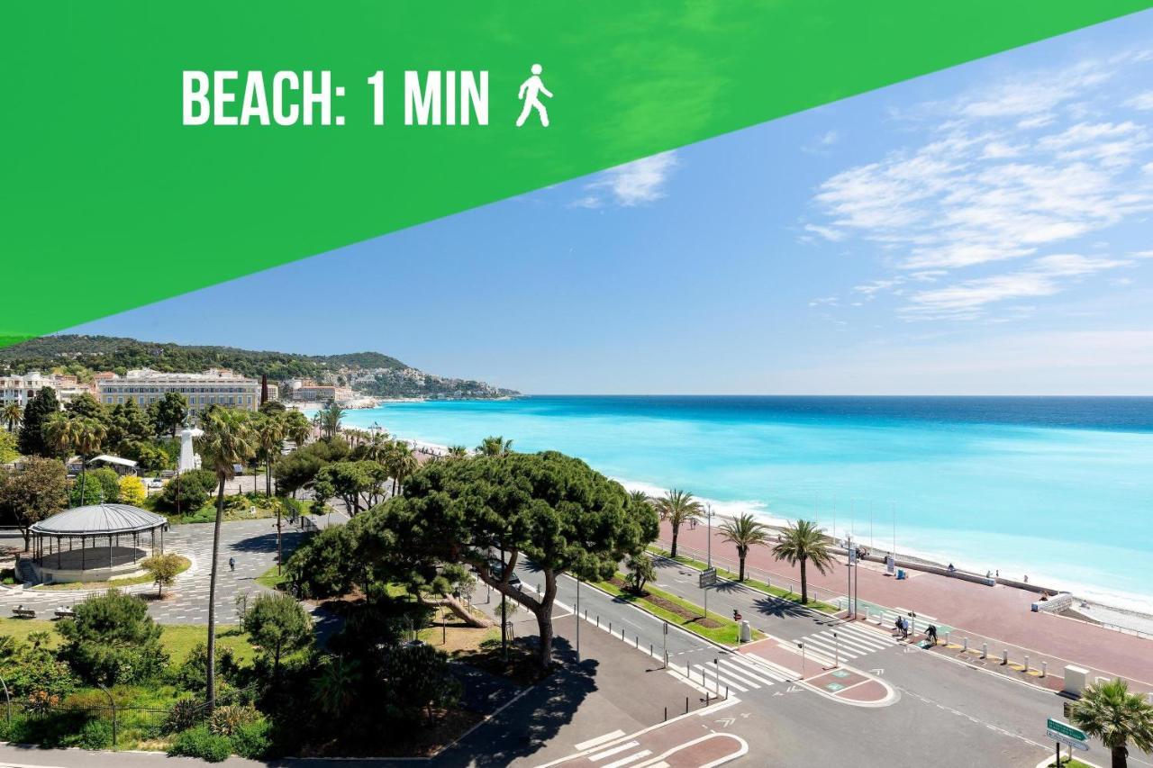 Beach - Kitchen - Wifi - Air Conditioning - Center - Tram Nice Exterior photo